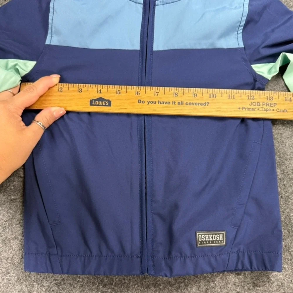 OshKosh B'gosh Kids Boys Colorblock Full Zip Jacket Size 4 / 4A‎ New NWT